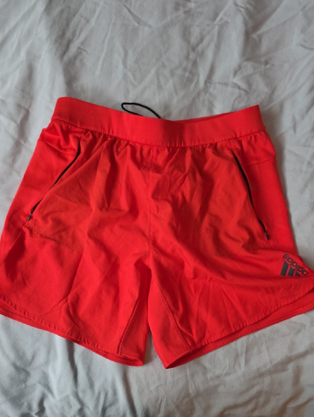 adidas Red Running Shorts Size Large